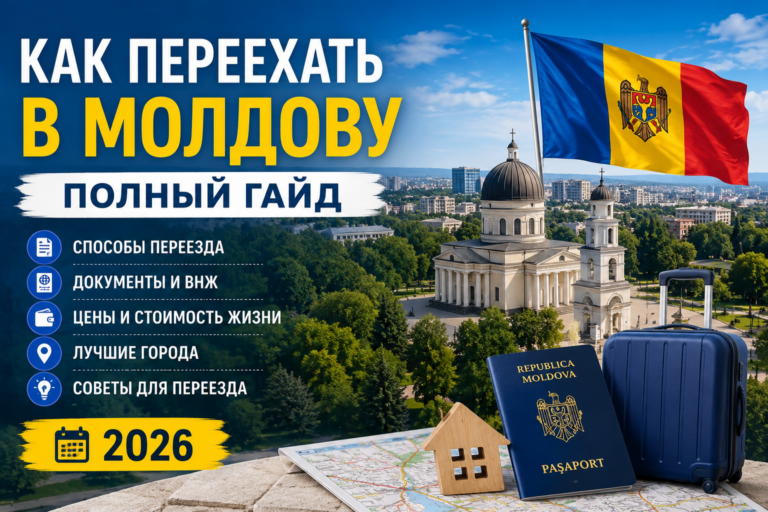 Як переїхати до Молдови: повний гайд у 2026 році