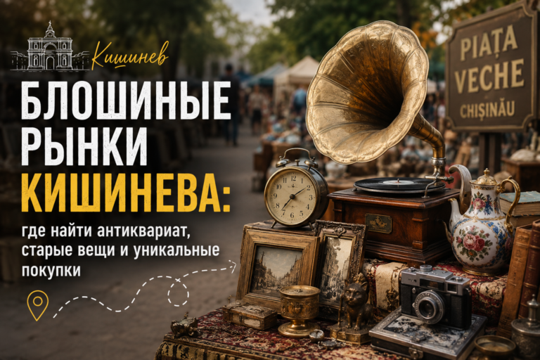 Блошині ринки Кишинева: де знайти антикваріат, старі речі та унікальні покупки